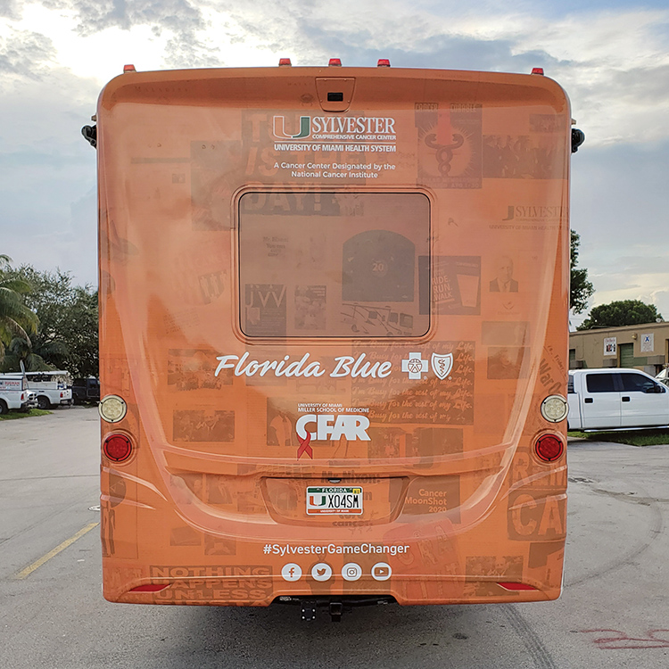 The vehicle will serve Monroe County and was funded by Florida Blue.
