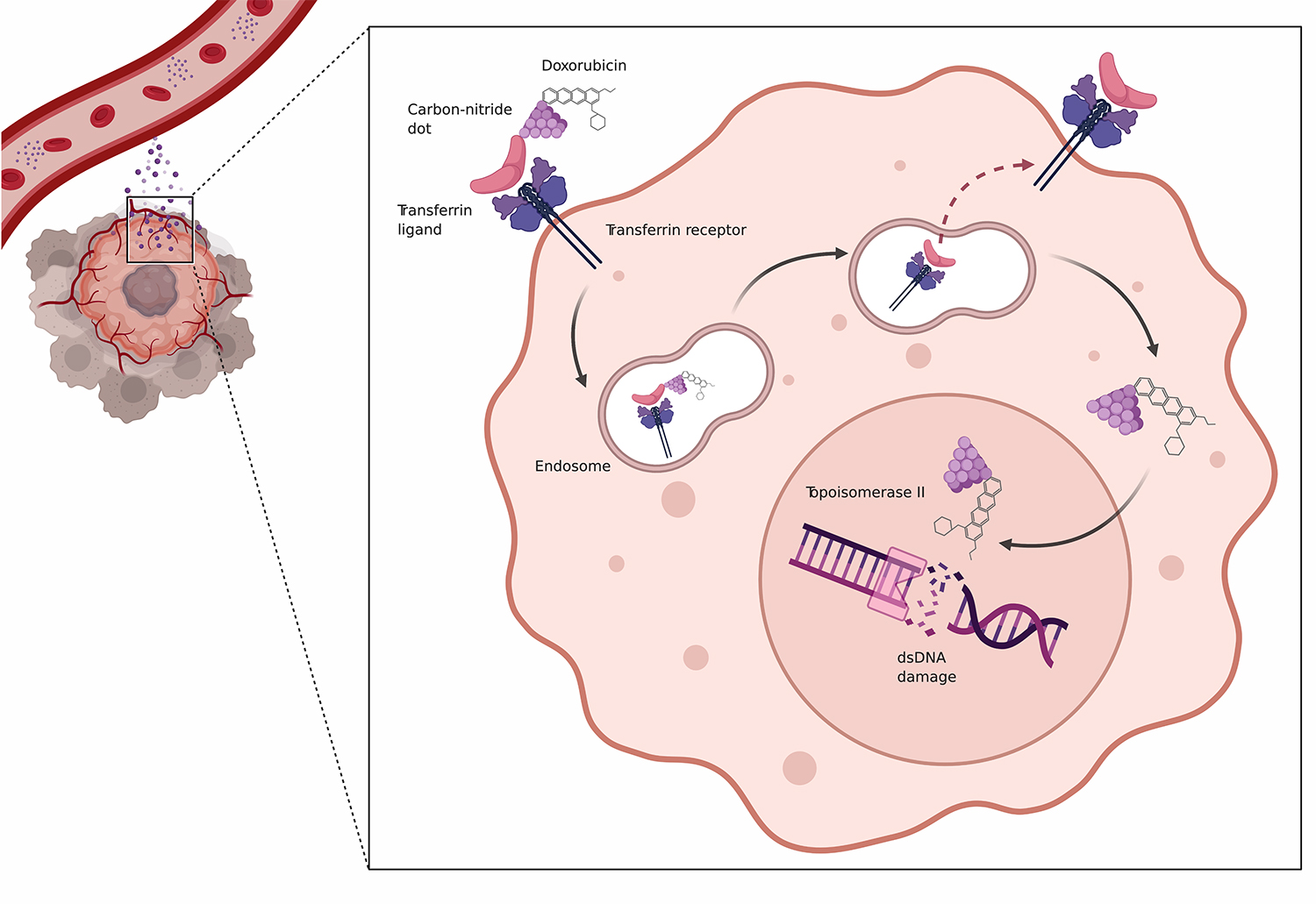 Artistic representation of lymphoma