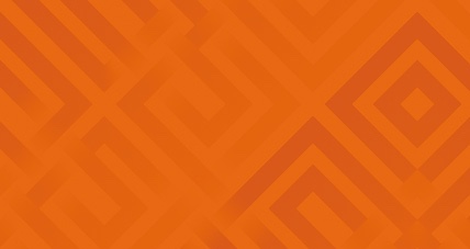Orange background with diamond pattern for Upcoming Classes & Events