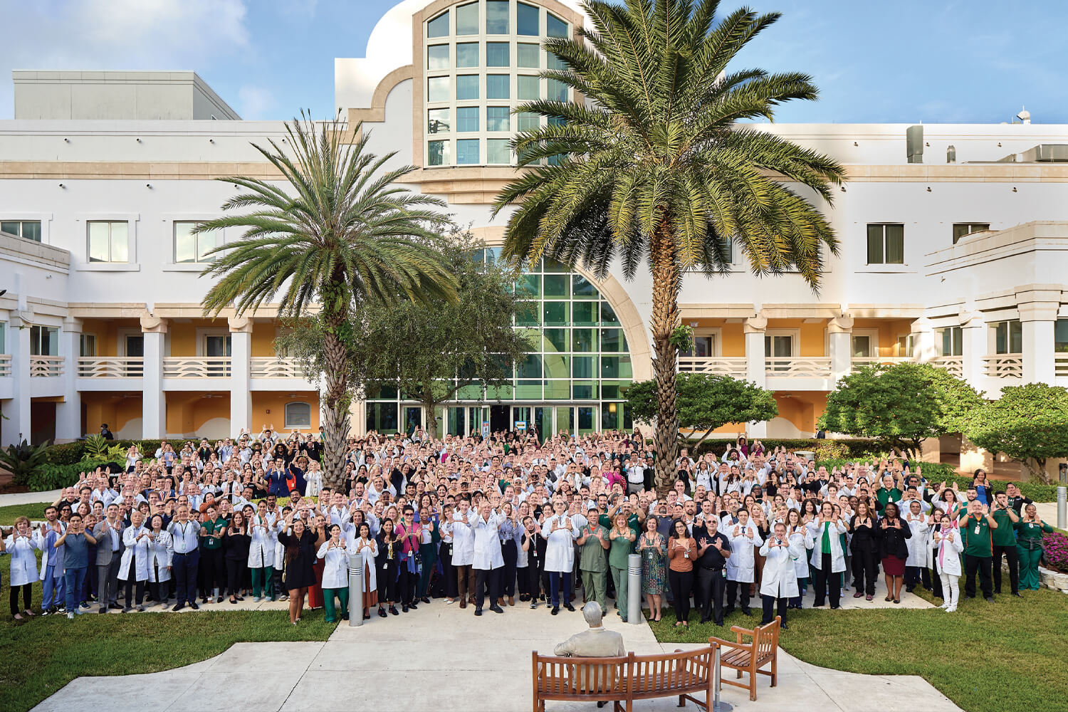 Scientist looking at growth in a petri dish